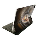 Magic Keyboard 12.9インチ iPad Pro(第4世代、第5世代、第6世代)対応 apple アップル アイパッド 全面スキンシール フル 前面 背面 保護シール 人気 018325 犬 写真(2)