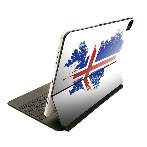 Magic Keyboard 用 スキンシール 11インチ iPad Pro用 第1-4世代 iPad Air 第4-5世代 対応 全面スキンシール フル 前面 背面 保護シール 人気 018849 国旗 iceland アイスランド Magic Keyboard 用 スキンシール 11インチ iPad Pro用 第1-4世代 iPad Air 第4-5世代 対応 全面スキンシール フル 前面 背面 保護シール 人気 018849 国旗 iceland アイスランド