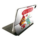 Magic Keyboard 用 スキンシール 11インチ iPad Pro用 第1-4世代 iPad Air 第4-5世代 対応 全面スキンシール フル 前面 背面 保護シール 人気 019046 イラスト アニマル キッズ(2)