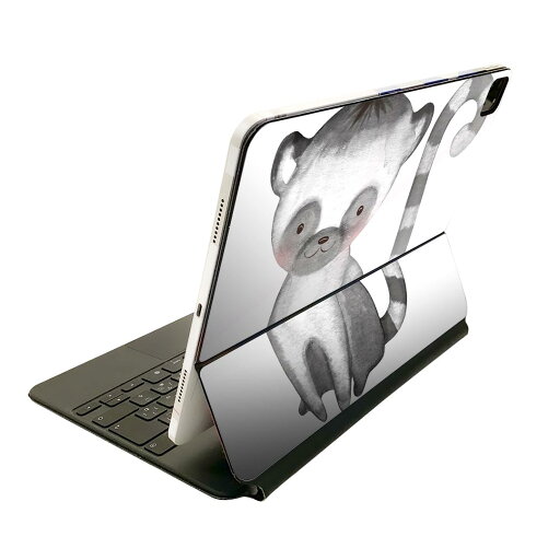 Magic Keyboard 12.9インチ iPad Pro(第4世代、第5世代、第6世代)対応 apple アップル アイパッド 全面スキンシール フル 前面 背面 保護シール 人気 019766 デザイン 動物 かわいい 猿 Magic Keyboard 12.9インチ iPad Pro(第4世代、第5世代、第6世代)対応 apple アップル アイパッド 全面スキンシール フル 前面 背面 保護シール 人気 019766 デザイン 動物 かわいい 猿