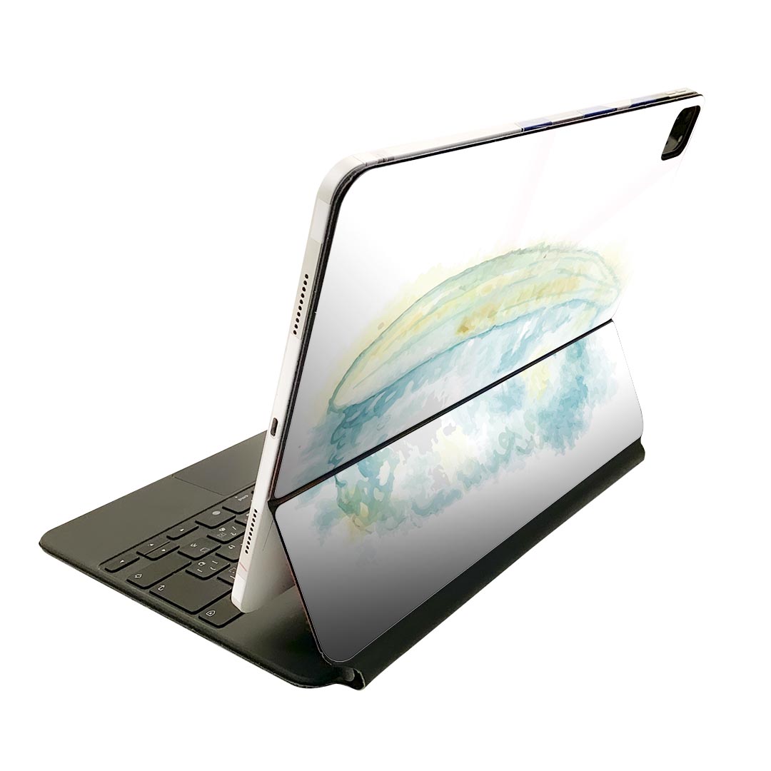 Magic Keyboard 12.9インチ iPad Pro（第4世代、第5世代、第6世代）対応 apple アップル アイパッド　全面スキンシール フル 前面　背..