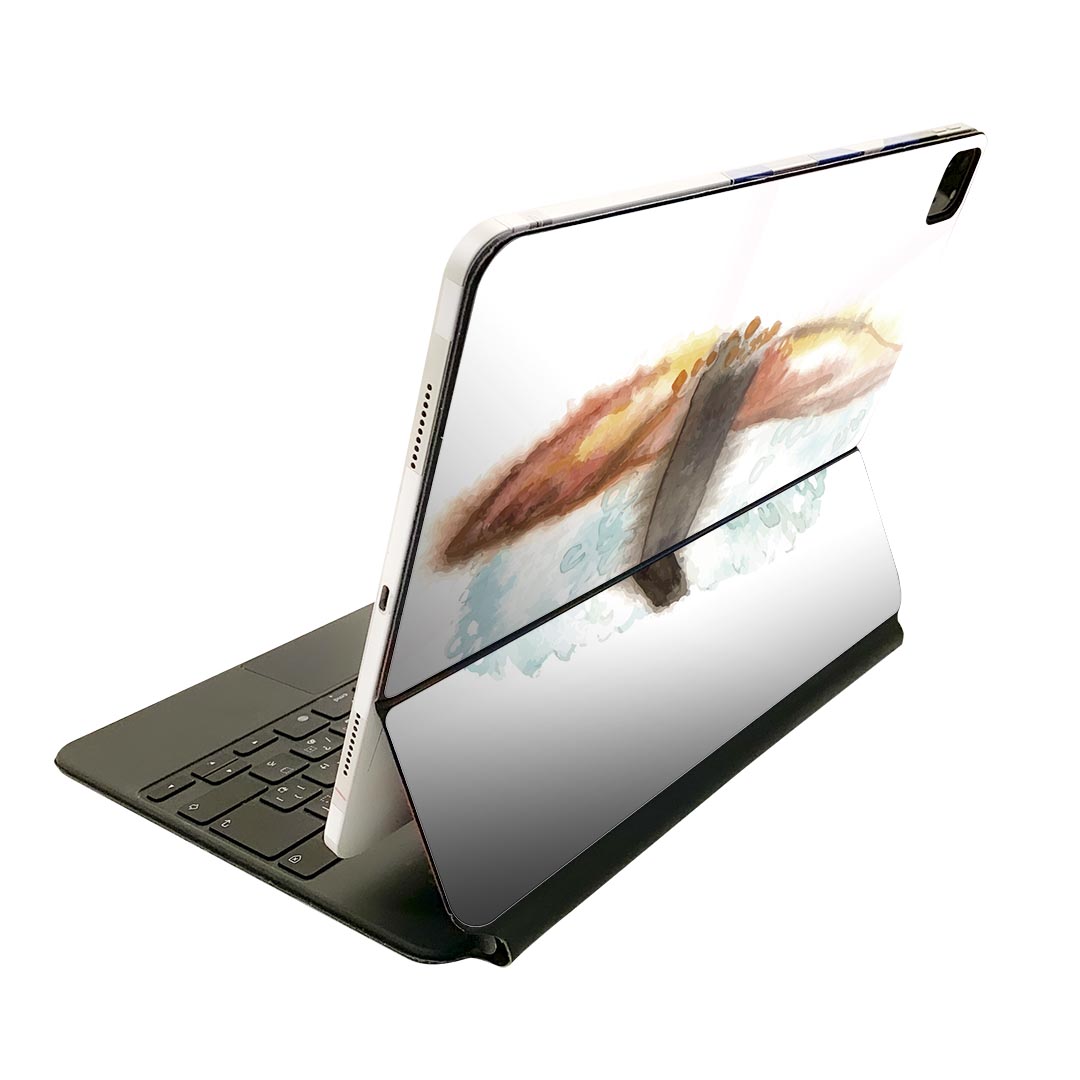 Magic Keyboard 用 スキンシール 11インチ iPad Pro用 第1-4世代 iPad Air 第4-5世代 対応 全面スキンシール フル 前面 背面 保護シール 人気 019852 寿司 お寿司 Sushi