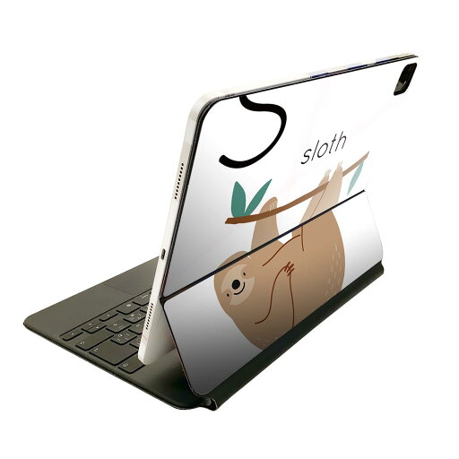Magic Keyboard 12.9インチ iPad Pro(第4世代、第5世代、第6世代)対応 apple アップル アイパッド 全面スキンシール フル 前面 背面 保護シール 人気 S sloth ナマケモノ 019952 Magic Keyboard 12.9インチ iPad Pro(第4世代、第5世代、第6世代)対応 apple アップル アイパッド 全面スキンシール フル 前面 背面 保護シール 人気 S sloth ナマケモノ 019952