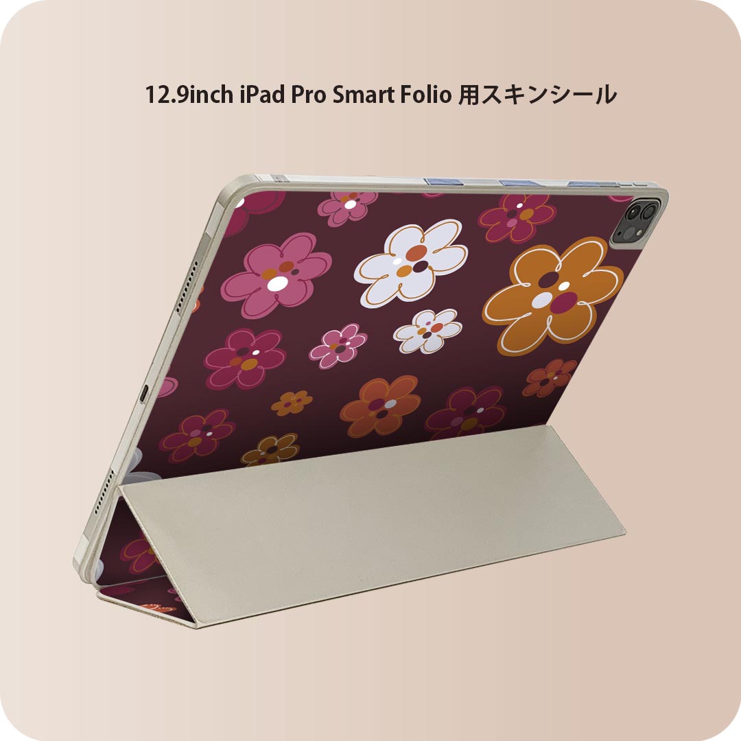 商品特徴・貼るだけでおしゃれに簡単着せ替え、iPad Smart Folio 用 12.9インチ 全面デザインスキンシール！・高精細プリントで写真と遜色がない仕上がり！・ちょっとしたすり傷から端末を保護！・「裸で持つ派」の人にはもちろん、お手持ちのクリアケース付けてもOK！・エアフリー素材で気泡の心配も軽減！・貼り直しOK！位置調整も安心！注意事項画像はサンプルです。ご覧の環境によっては多少色味に違いを感じる場合がございます。 イメージと違った、モニターと色味が異なるという理由での交換や返金はご対応出来かねます。端末本体やクリアケースは付属しません。貼付時のずれやカメラ周りの凹凸を考慮してカメラ穴等は少し大きめにカットしています。貼付の際はカメラ穴を基準に位置を合わせてください。カメラ付近の何もないように見える場所に穴が開いていますが、こちらは近接・明るさ感知センサー用の穴です。端末本体に直接貼ることを想定しています。保護フィルムなどの上から貼ると上手く貼れない可能性があります初回貼付時の位置調整や貼り直しは可能ですが、しっかり接着させた後の貼り直しは保証しておりません。こちらは無地のシートにプリントした商品で、デコなどの加工はございません。 凹凸や光沢があるように見えたり布地や金属を素材にしたように見える商品もありますが、図版によるものです。印刷カメラ穴の位置にわずかなズレが生じる場合がございます。ご注文後に1点1点制作する受注生産品のため、不良品以外のご返品や交換は固くお断り致します。 機種間違いも保証対象外となりますため、ご注文の際は必ず機種をご確認下さい。発送について完全受注生産のハンドメイド商品となりますので、既製品と比べて発送までお時間を頂いています。 基本的に決済確認後、2?3営業日、最大で10営業日での発送となります。繁忙期や休業日明けの場合はさらに時間がかかる場合があります。 その際には別途メールにてご連絡致します。メール便の場合、発送日から到着までに2?4日ほどかかる場合が多く、紛失などの保障もご対応できかねます。あらかじめご了承下さい。