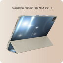 iPad Smart Folio 用 12.9インチ iPad Pro(第4世代、第5世代、第6世代)対応 apple アップル アイパッド 全面スキンシール フル 前面 背面 保護シール 人気 000419 キラキラ 光 青(2)