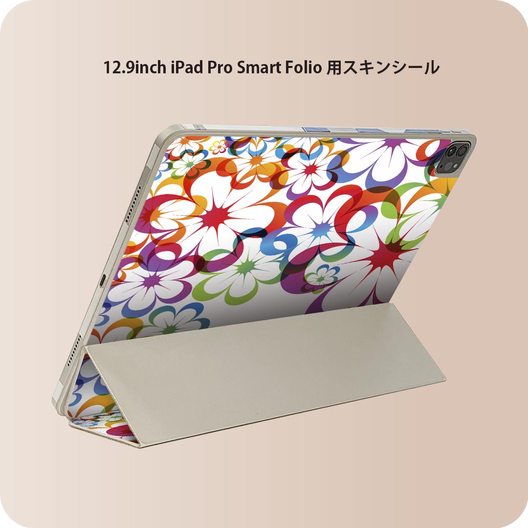 商品特徴・貼るだけでおしゃれに簡単着せ替え、iPad Smart Folio 用 12.9インチ 全面デザインスキンシール！・高精細プリントで写真と遜色がない仕上がり！・ちょっとしたすり傷から端末を保護！・「裸で持つ派」の人にはもちろん、お手持ちのクリアケース付けてもOK！・エアフリー素材で気泡の心配も軽減！・貼り直しOK！位置調整も安心！注意事項画像はサンプルです。ご覧の環境によっては多少色味に違いを感じる場合がございます。 イメージと違った、モニターと色味が異なるという理由での交換や返金はご対応出来かねます。端末本体やクリアケースは付属しません。貼付時のずれやカメラ周りの凹凸を考慮してカメラ穴等は少し大きめにカットしています。貼付の際はカメラ穴を基準に位置を合わせてください。カメラ付近の何もないように見える場所に穴が開いていますが、こちらは近接・明るさ感知センサー用の穴です。端末本体に直接貼ることを想定しています。保護フィルムなどの上から貼ると上手く貼れない可能性があります初回貼付時の位置調整や貼り直しは可能ですが、しっかり接着させた後の貼り直しは保証しておりません。こちらは無地のシートにプリントした商品で、デコなどの加工はございません。 凹凸や光沢があるように見えたり布地や金属を素材にしたように見える商品もありますが、図版によるものです。印刷カメラ穴の位置にわずかなズレが生じる場合がございます。ご注文後に1点1点制作する受注生産品のため、不良品以外のご返品や交換は固くお断り致します。 機種間違いも保証対象外となりますため、ご注文の際は必ず機種をご確認下さい。発送について完全受注生産のハンドメイド商品となりますので、既製品と比べて発送までお時間を頂いています。 基本的に決済確認後、2?3営業日、最大で10営業日での発送となります。繁忙期や休業日明けの場合はさらに時間がかかる場合があります。 その際には別途メールにてご連絡致します。メール便の場合、発送日から到着までに2?4日ほどかかる場合が多く、紛失などの保障もご対応できかねます。あらかじめご了承下さい。