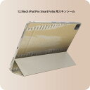 iPad Smart Folio 用 12.9インチ iPad Pro(第4世代、第5世代、第6世代)対応 apple アップル アイパッド 全面スキンシール フル 前面 背面 保護シール 人気 001557 段ボール