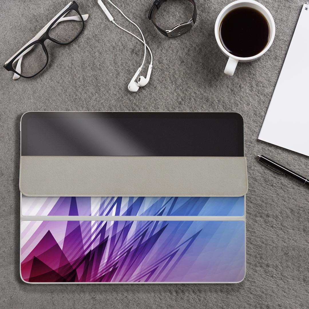 iPad Smart Folio 用 12.9インチ iPad Pro（第4世代、第5世代、第6世代）対応 apple アップル アイパッド　全面スキンシール フル 前面　背面 保護シール 人気 002055 シンプル　カラフル 3