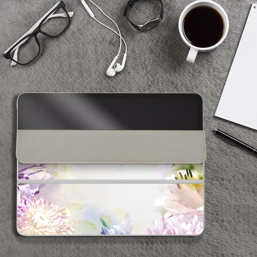 iPad Smart Folio �� 12.9����� iPad Pro����4���塢��5���塢��6������б� apple ���åץ� �����ѥåɡ����̥����󥷡��� �ե� ���̡����� �ݸ���� �͵� 005525 �֡������