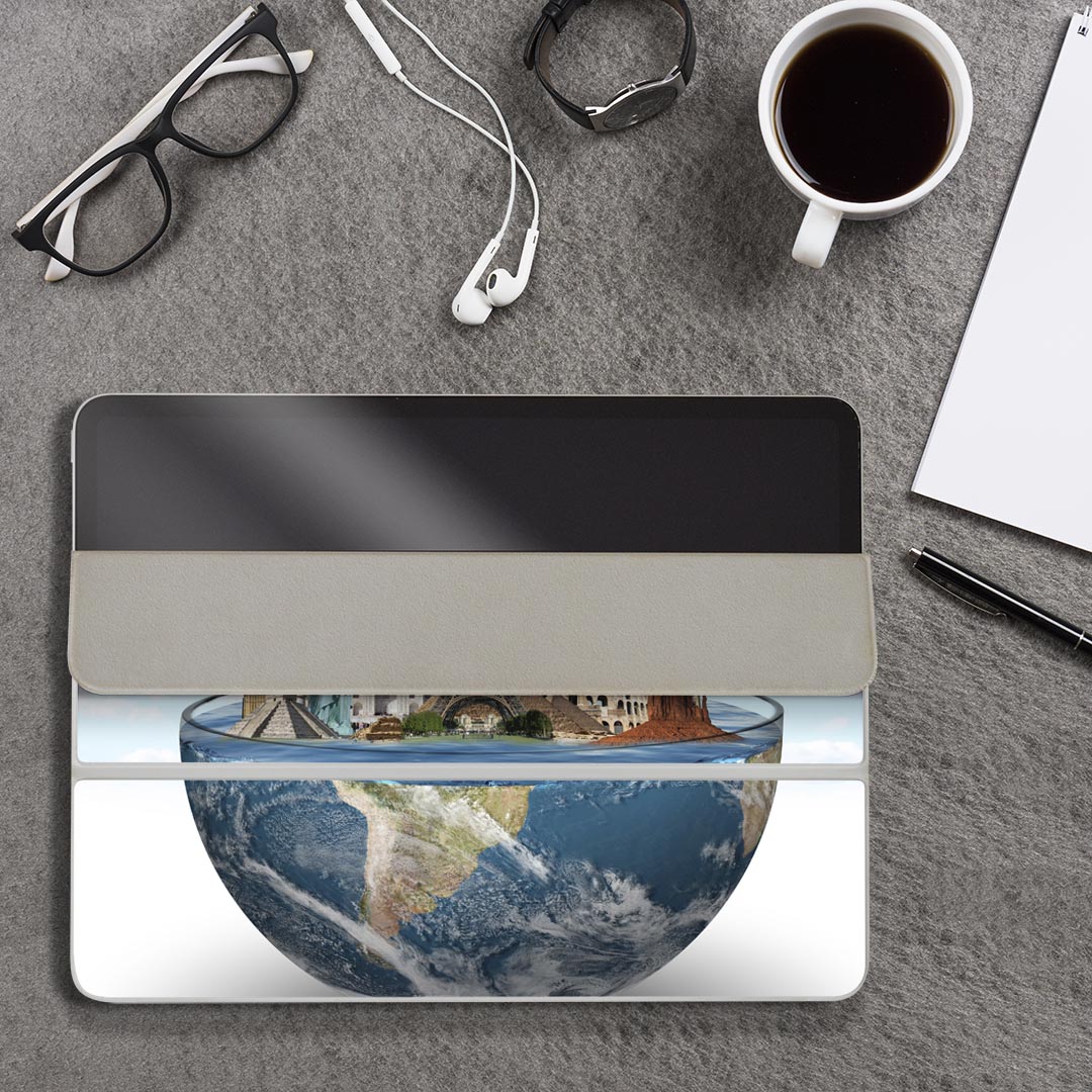 iPad Smart Folio �� 12.9����� iPad Pro����4���塢��5���塢��6������б� apple ���åץ� �����ѥåɡ����̥����󥷡��� �ե� ���̡����� �ݸ���� �͵� 006609 ��ʪ���ϵ塡��