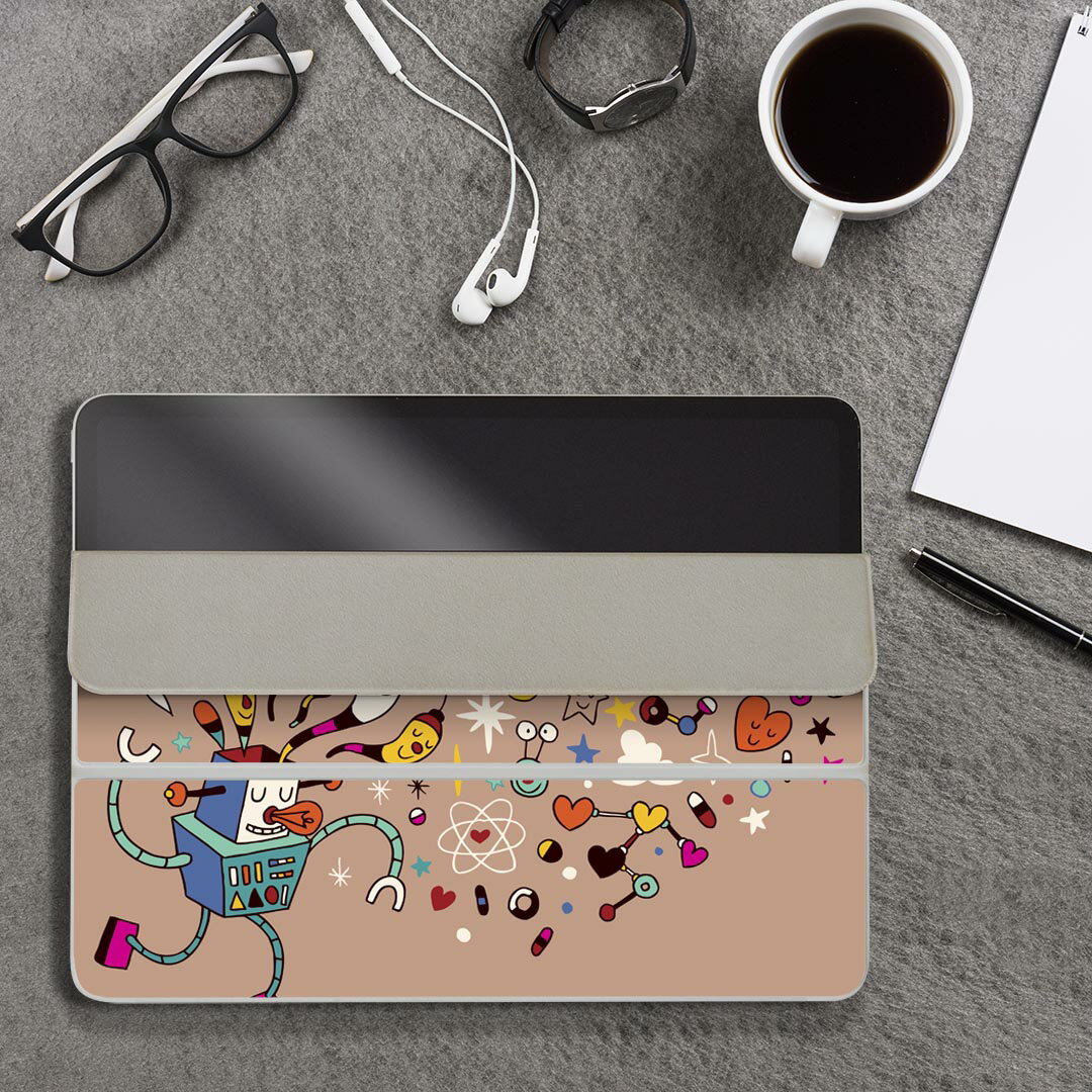 iPad Smart Folio �� 12.9����� iPad Pro����4���塢��5���塢��6������б� apple ���åץ� �����ѥåɡ����̥����󥷡��� �ե� ���̡����� �ݸ���� �͵� 008079 ���ܥå� ���饹�� ����饯���� ����ե�