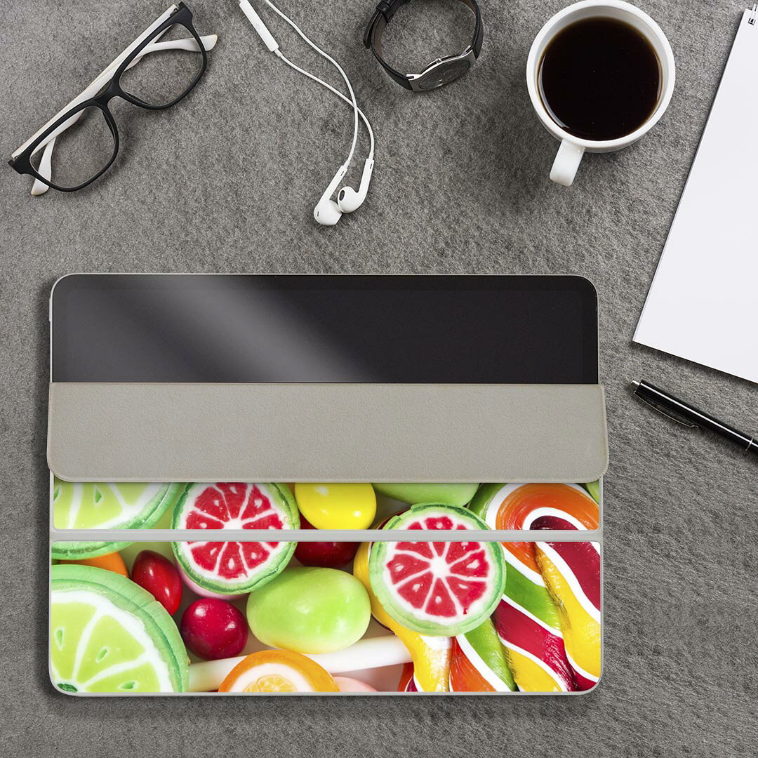 iPad Smart Folio �� 12.9����� iPad Pro����4���塢��5���塢��6������б� apple ���åץ� �����ѥåɡ����̥����󥷡��� �ե� ���̡����� �ݸ���� �͵� 008913 �̿�������ե롡�������ۻ�