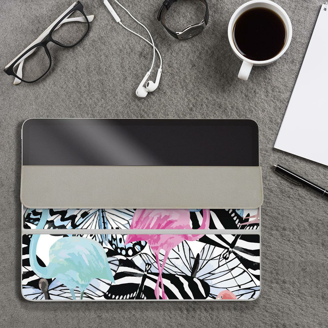 iPad Smart Folio �� 12.9����� iPad Pro����4���塢��5���塢��6������б� apple ���åץ� �����ѥåɡ����̥����󥷡��� �ե� ���̡����� �ݸ���� �͵� 011240 ưʪ�����˥ޥ롡����ե�