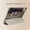 iPad Smart Folio 用 12.9インチ iPad Pro(第4世代、第5世代、第6世代)対応 apple アップル アイパッド 全面スキンシール フル 前面 背面 保護シール 人気 003227 クール 人物 絵画 イラスト(2)