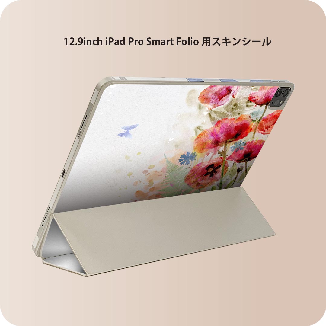 商品特徴・貼るだけでおしゃれに簡単着せ替え、iPad Smart Folio 用 12.9インチ 全面デザインスキンシール！・高精細プリントで写真と遜色がない仕上がり！・ちょっとしたすり傷から端末を保護！・「裸で持つ派」の人にはもちろん、お手持ちのクリアケース付けてもOK！・エアフリー素材で気泡の心配も軽減！・貼り直しOK！位置調整も安心！注意事項画像はサンプルです。ご覧の環境によっては多少色味に違いを感じる場合がございます。 イメージと違った、モニターと色味が異なるという理由での交換や返金はご対応出来かねます。端末本体やクリアケースは付属しません。貼付時のずれやカメラ周りの凹凸を考慮してカメラ穴等は少し大きめにカットしています。貼付の際はカメラ穴を基準に位置を合わせてください。カメラ付近の何もないように見える場所に穴が開いていますが、こちらは近接・明るさ感知センサー用の穴です。端末本体に直接貼ることを想定しています。保護フィルムなどの上から貼ると上手く貼れない可能性があります初回貼付時の位置調整や貼り直しは可能ですが、しっかり接着させた後の貼り直しは保証しておりません。こちらは無地のシートにプリントした商品で、デコなどの加工はございません。 凹凸や光沢があるように見えたり布地や金属を素材にしたように見える商品もありますが、図版によるものです。印刷カメラ穴の位置にわずかなズレが生じる場合がございます。ご注文後に1点1点制作する受注生産品のため、不良品以外のご返品や交換は固くお断り致します。 機種間違いも保証対象外となりますため、ご注文の際は必ず機種をご確認下さい。発送について完全受注生産のハンドメイド商品となりますので、既製品と比べて発送までお時間を頂いています。 基本的に決済確認後、2?3営業日、最大で10営業日での発送となります。繁忙期や休業日明けの場合はさらに時間がかかる場合があります。 その際には別途メールにてご連絡致します。メール便の場合、発送日から到着までに2?4日ほどかかる場合が多く、紛失などの保障もご対応できかねます。あらかじめご了承下さい。