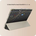 iPad Smart Folio 用 12.9インチ iPad Pro(第4世代、第5世代、第6世代)対応 apple アップル アイパッド 全面スキンシール フル 前面 背面 保護シール 人気 006227 カラフル ミシン目(2)