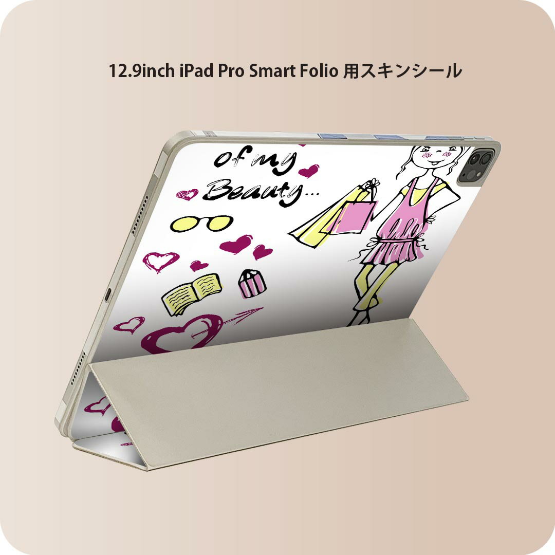 商品特徴・貼るだけでおしゃれに簡単着せ替え、iPad Smart Folio 用 12.9インチ 全面デザインスキンシール！・高精細プリントで写真と遜色がない仕上がり！・ちょっとしたすり傷から端末を保護！・「裸で持つ派」の人にはもちろん、お手持ちのクリアケース付けてもOK！・エアフリー素材で気泡の心配も軽減！・貼り直しOK！位置調整も安心！注意事項画像はサンプルです。ご覧の環境によっては多少色味に違いを感じる場合がございます。 イメージと違った、モニターと色味が異なるという理由での交換や返金はご対応出来かねます。端末本体やクリアケースは付属しません。貼付時のずれやカメラ周りの凹凸を考慮してカメラ穴等は少し大きめにカットしています。貼付の際はカメラ穴を基準に位置を合わせてください。カメラ付近の何もないように見える場所に穴が開いていますが、こちらは近接・明るさ感知センサー用の穴です。端末本体に直接貼ることを想定しています。保護フィルムなどの上から貼ると上手く貼れない可能性があります初回貼付時の位置調整や貼り直しは可能ですが、しっかり接着させた後の貼り直しは保証しておりません。こちらは無地のシートにプリントした商品で、デコなどの加工はございません。 凹凸や光沢があるように見えたり布地や金属を素材にしたように見える商品もありますが、図版によるものです。印刷カメラ穴の位置にわずかなズレが生じる場合がございます。ご注文後に1点1点制作する受注生産品のため、不良品以外のご返品や交換は固くお断り致します。 機種間違いも保証対象外となりますため、ご注文の際は必ず機種をご確認下さい。発送について完全受注生産のハンドメイド商品となりますので、既製品と比べて発送までお時間を頂いています。 基本的に決済確認後、2?3営業日、最大で10営業日での発送となります。繁忙期や休業日明けの場合はさらに時間がかかる場合があります。 その際には別途メールにてご連絡致します。メール便の場合、発送日から到着までに2?4日ほどかかる場合が多く、紛失などの保障もご対応できかねます。あらかじめご了承下さい。