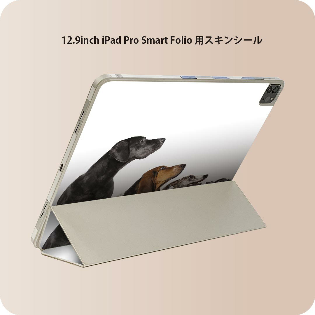 商品特徴・貼るだけでおしゃれに簡単着せ替え、iPad Smart Folio 用 12.9インチ 全面デザインスキンシール！・高精細プリントで写真と遜色がない仕上がり！・ちょっとしたすり傷から端末を保護！・「裸で持つ派」の人にはもちろん、お手持ちのクリアケース付けてもOK！・エアフリー素材で気泡の心配も軽減！・貼り直しOK！位置調整も安心！注意事項画像はサンプルです。ご覧の環境によっては多少色味に違いを感じる場合がございます。 イメージと違った、モニターと色味が異なるという理由での交換や返金はご対応出来かねます。端末本体やクリアケースは付属しません。貼付時のずれやカメラ周りの凹凸を考慮してカメラ穴等は少し大きめにカットしています。貼付の際はカメラ穴を基準に位置を合わせてください。カメラ付近の何もないように見える場所に穴が開いていますが、こちらは近接・明るさ感知センサー用の穴です。端末本体に直接貼ることを想定しています。保護フィルムなどの上から貼ると上手く貼れない可能性があります初回貼付時の位置調整や貼り直しは可能ですが、しっかり接着させた後の貼り直しは保証しておりません。こちらは無地のシートにプリントした商品で、デコなどの加工はございません。 凹凸や光沢があるように見えたり布地や金属を素材にしたように見える商品もありますが、図版によるものです。印刷カメラ穴の位置にわずかなズレが生じる場合がございます。ご注文後に1点1点制作する受注生産品のため、不良品以外のご返品や交換は固くお断り致します。 機種間違いも保証対象外となりますため、ご注文の際は必ず機種をご確認下さい。発送について完全受注生産のハンドメイド商品となりますので、既製品と比べて発送までお時間を頂いています。 基本的に決済確認後、2?3営業日、最大で10営業日での発送となります。繁忙期や休業日明けの場合はさらに時間がかかる場合があります。 その際には別途メールにてご連絡致します。メール便の場合、発送日から到着までに2?4日ほどかかる場合が多く、紛失などの保障もご対応できかねます。あらかじめご了承下さい。