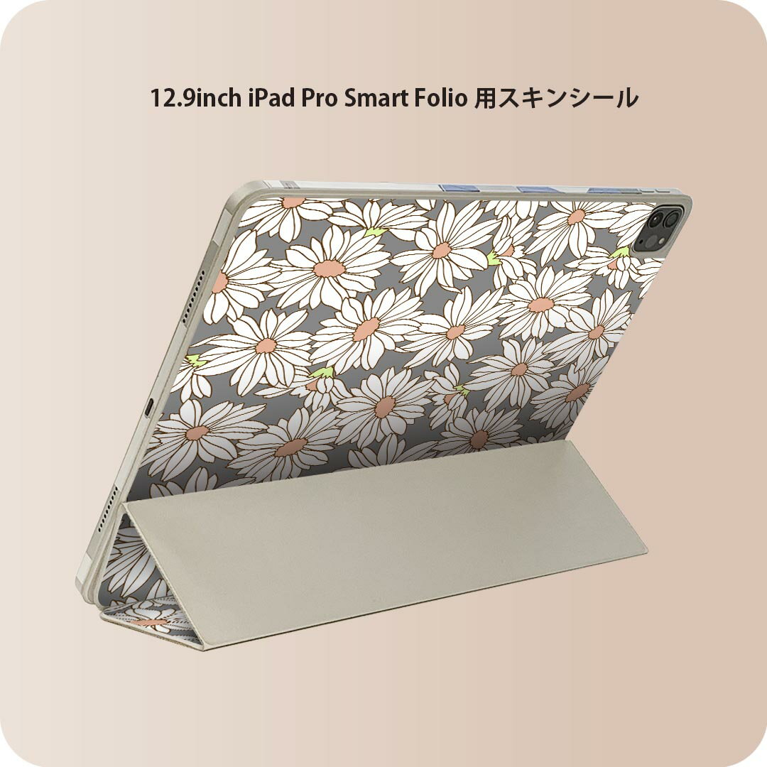 商品特徴・貼るだけでおしゃれに簡単着せ替え、iPad Smart Folio 用 12.9インチ 全面デザインスキンシール！・高精細プリントで写真と遜色がない仕上がり！・ちょっとしたすり傷から端末を保護！・「裸で持つ派」の人にはもちろん、お手持ちのクリアケース付けてもOK！・エアフリー素材で気泡の心配も軽減！・貼り直しOK！位置調整も安心！注意事項画像はサンプルです。ご覧の環境によっては多少色味に違いを感じる場合がございます。 イメージと違った、モニターと色味が異なるという理由での交換や返金はご対応出来かねます。端末本体やクリアケースは付属しません。貼付時のずれやカメラ周りの凹凸を考慮してカメラ穴等は少し大きめにカットしています。貼付の際はカメラ穴を基準に位置を合わせてください。カメラ付近の何もないように見える場所に穴が開いていますが、こちらは近接・明るさ感知センサー用の穴です。端末本体に直接貼ることを想定しています。保護フィルムなどの上から貼ると上手く貼れない可能性があります初回貼付時の位置調整や貼り直しは可能ですが、しっかり接着させた後の貼り直しは保証しておりません。こちらは無地のシートにプリントした商品で、デコなどの加工はございません。 凹凸や光沢があるように見えたり布地や金属を素材にしたように見える商品もありますが、図版によるものです。印刷カメラ穴の位置にわずかなズレが生じる場合がございます。ご注文後に1点1点制作する受注生産品のため、不良品以外のご返品や交換は固くお断り致します。 機種間違いも保証対象外となりますため、ご注文の際は必ず機種をご確認下さい。発送について完全受注生産のハンドメイド商品となりますので、既製品と比べて発送までお時間を頂いています。 基本的に決済確認後、2?3営業日、最大で10営業日での発送となります。繁忙期や休業日明けの場合はさらに時間がかかる場合があります。 その際には別途メールにてご連絡致します。メール便の場合、発送日から到着までに2?4日ほどかかる場合が多く、紛失などの保障もご対応できかねます。あらかじめご了承下さい。