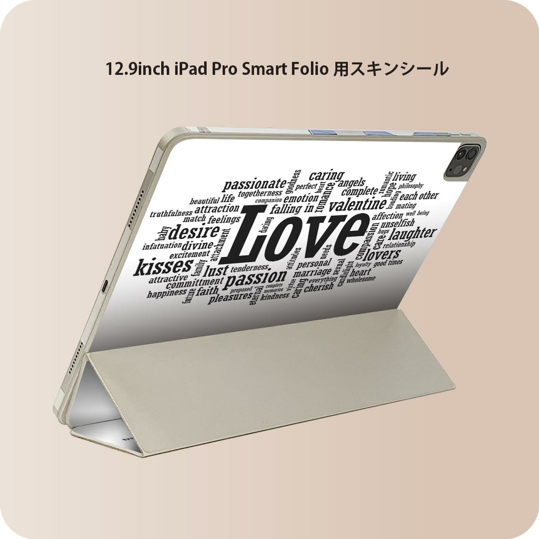 商品特徴・貼るだけでおしゃれに簡単着せ替え、iPad Smart Folio 用 12.9インチ 全面デザインスキンシール！・高精細プリントで写真と遜色がない仕上がり！・ちょっとしたすり傷から端末を保護！・「裸で持つ派」の人にはもちろん、お...