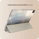 iPad Smart Folio 用 12.9インチ iPad Pro(第4世代、第5世代、第6世代)対応 apple アップル アイパッド 全面スキンシール フル 前面 背面 保護シール 人気 010146 キラキラ 模様