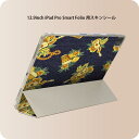 iPad Smart Folio 用 12.9インチ iPad Pro(第4世代、第5世代、第6世代)対応 apple アップル アイパッド 全面スキンシール フル 前面 背面 保護シール 人気 010162 ギター 音楽(2)