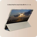 iPad Smart Folio 用 12.9インチ iPad Pro（第4世代、第5世代、第6世代）対応 apple アップル アイパッド　全面スキンシール フル 前面　背面 保護シール 人気 013534 写真　海　空