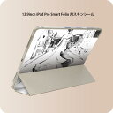 iPad Smart Folio 用 12.9インチ iPad Pro(第4世代、第5世代、第6世代)対応 apple アップル アイパッド 全面スキンシール フル 前面 背面 保護シール 人気 014281 ドレス ファッション 結婚