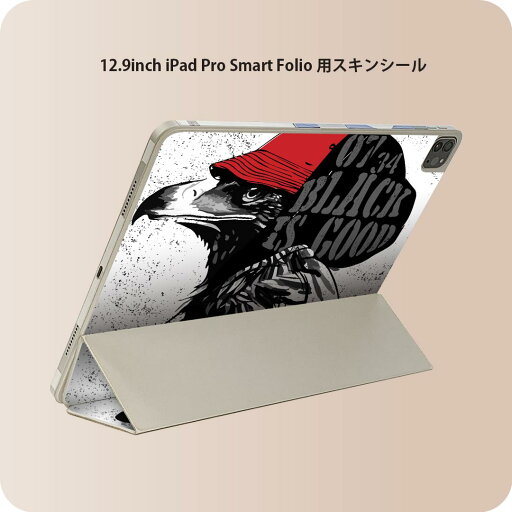 iPad Smart Folio 用 12.9インチ iPad Pro(第4世代、第5世代、第6世代)対応 apple アップル アイパッド 全面スキンシール フル 前面 背面 保護シール 人気 014396 鷹 英語 ロゴ iPad Smart Folio 用 12.9インチ iPad Pro(第4世代、第5世代、第6世代)対応 apple アップル アイパッド 全面スキンシール フル 前面 背面 保護シール 人気 014396 鷹 英語 ロゴ
