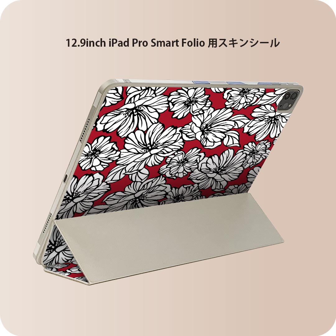 商品特徴・貼るだけでおしゃれに簡単着せ替え、iPad Smart Folio 用 12.9インチ 全面デザインスキンシール！・高精細プリントで写真と遜色がない仕上がり！・ちょっとしたすり傷から端末を保護！・「裸で持つ派」の人にはもちろん、お手持ちのクリアケース付けてもOK！・エアフリー素材で気泡の心配も軽減！・貼り直しOK！位置調整も安心！注意事項画像はサンプルです。ご覧の環境によっては多少色味に違いを感じる場合がございます。 イメージと違った、モニターと色味が異なるという理由での交換や返金はご対応出来かねます。端末本体やクリアケースは付属しません。貼付時のずれやカメラ周りの凹凸を考慮してカメラ穴等は少し大きめにカットしています。貼付の際はカメラ穴を基準に位置を合わせてください。カメラ付近の何もないように見える場所に穴が開いていますが、こちらは近接・明るさ感知センサー用の穴です。端末本体に直接貼ることを想定しています。保護フィルムなどの上から貼ると上手く貼れない可能性があります初回貼付時の位置調整や貼り直しは可能ですが、しっかり接着させた後の貼り直しは保証しておりません。こちらは無地のシートにプリントした商品で、デコなどの加工はございません。 凹凸や光沢があるように見えたり布地や金属を素材にしたように見える商品もありますが、図版によるものです。印刷カメラ穴の位置にわずかなズレが生じる場合がございます。ご注文後に1点1点制作する受注生産品のため、不良品以外のご返品や交換は固くお断り致します。 機種間違いも保証対象外となりますため、ご注文の際は必ず機種をご確認下さい。発送について完全受注生産のハンドメイド商品となりますので、既製品と比べて発送までお時間を頂いています。 基本的に決済確認後、2?3営業日、最大で10営業日での発送となります。繁忙期や休業日明けの場合はさらに時間がかかる場合があります。 その際には別途メールにてご連絡致します。メール便の場合、発送日から到着までに2?4日ほどかかる場合が多く、紛失などの保障もご対応できかねます。あらかじめご了承下さい。