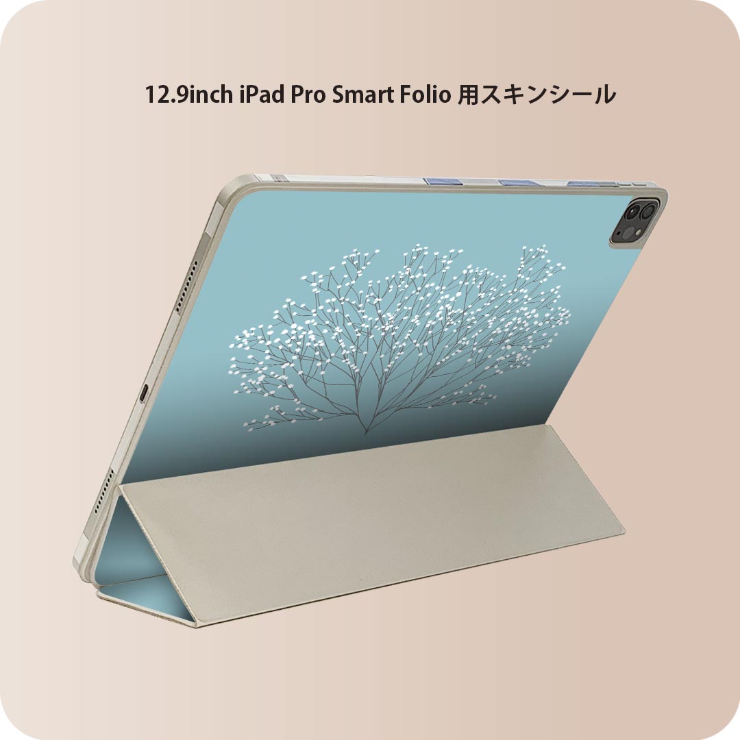 商品特徴・貼るだけでおしゃれに簡単着せ替え、iPad Smart Folio 用 12.9インチ 全面デザインスキンシール！・高精細プリントで写真と遜色がない仕上がり！・ちょっとしたすり傷から端末を保護！・「裸で持つ派」の人にはもちろん、お手持ちのクリアケース付けてもOK！・エアフリー素材で気泡の心配も軽減！・貼り直しOK！位置調整も安心！注意事項画像はサンプルです。ご覧の環境によっては多少色味に違いを感じる場合がございます。 イメージと違った、モニターと色味が異なるという理由での交換や返金はご対応出来かねます。端末本体やクリアケースは付属しません。貼付時のずれやカメラ周りの凹凸を考慮してカメラ穴等は少し大きめにカットしています。貼付の際はカメラ穴を基準に位置を合わせてください。カメラ付近の何もないように見える場所に穴が開いていますが、こちらは近接・明るさ感知センサー用の穴です。端末本体に直接貼ることを想定しています。保護フィルムなどの上から貼ると上手く貼れない可能性があります初回貼付時の位置調整や貼り直しは可能ですが、しっかり接着させた後の貼り直しは保証しておりません。こちらは無地のシートにプリントした商品で、デコなどの加工はございません。 凹凸や光沢があるように見えたり布地や金属を素材にしたように見える商品もありますが、図版によるものです。印刷カメラ穴の位置にわずかなズレが生じる場合がございます。ご注文後に1点1点制作する受注生産品のため、不良品以外のご返品や交換は固くお断り致します。 機種間違いも保証対象外となりますため、ご注文の際は必ず機種をご確認下さい。発送について完全受注生産のハンドメイド商品となりますので、既製品と比べて発送までお時間を頂いています。 基本的に決済確認後、2?3営業日、最大で10営業日での発送となります。繁忙期や休業日明けの場合はさらに時間がかかる場合があります。 その際には別途メールにてご連絡致します。メール便の場合、発送日から到着までに2?4日ほどかかる場合が多く、紛失などの保障もご対応できかねます。あらかじめご了承下さい。