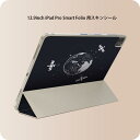 iPad Smart Folio 用 12.9インチ iPad Pro(第4世代、第5世代、第6世代)対応 apple アップル アイパッド 全面スキンシール フル 前面 背面 保護シール 人気 016024 宇宙 地球 星