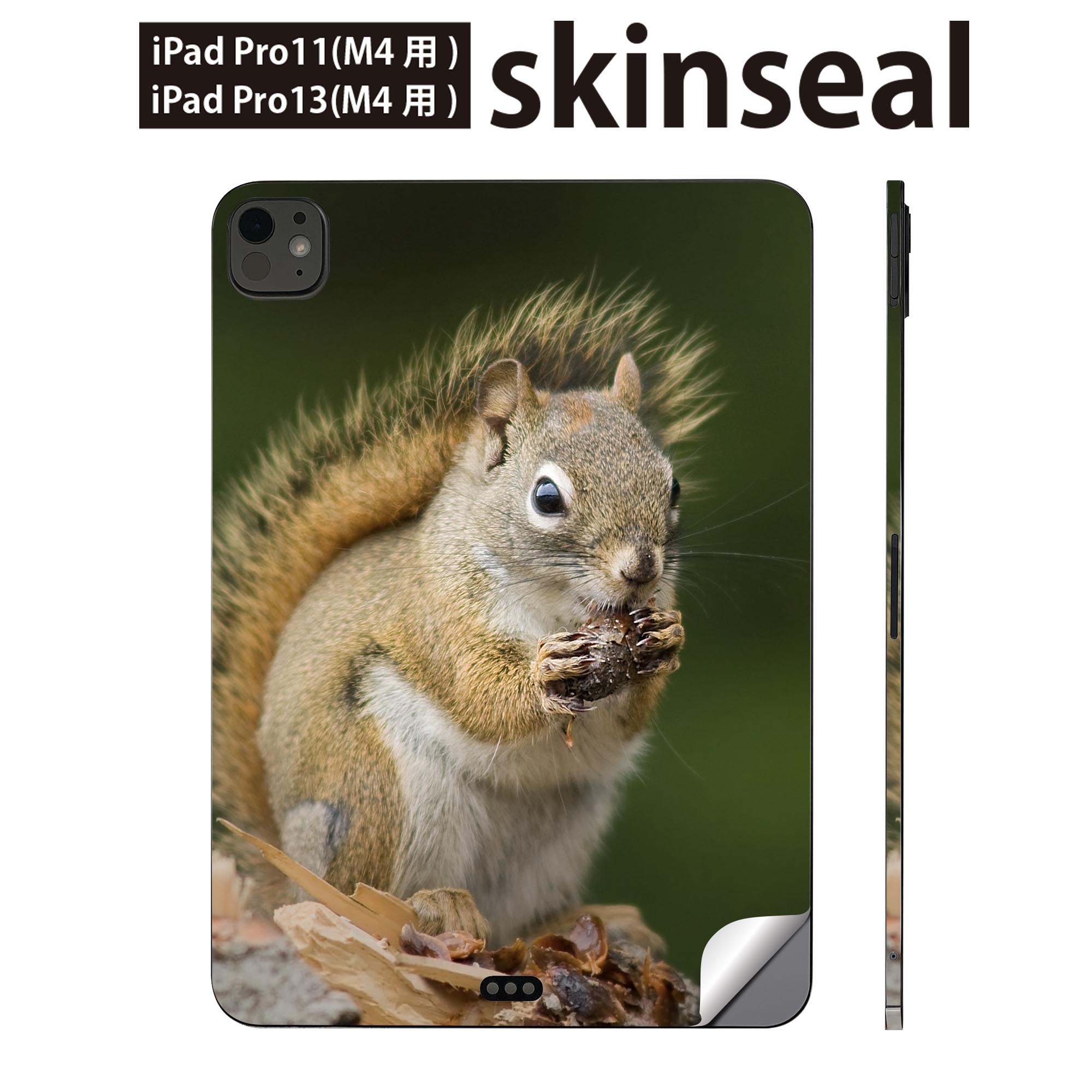 iPadPro 11(M4) iPadPro 13(M4) 2024年発売 第5世代 用 スキンシール 11インチ 13インチ ipad pro 対応 ノートパソコン カバー ケース フィルム ステッカー アクセサリー 保護 シンプル 黒 立体 002575