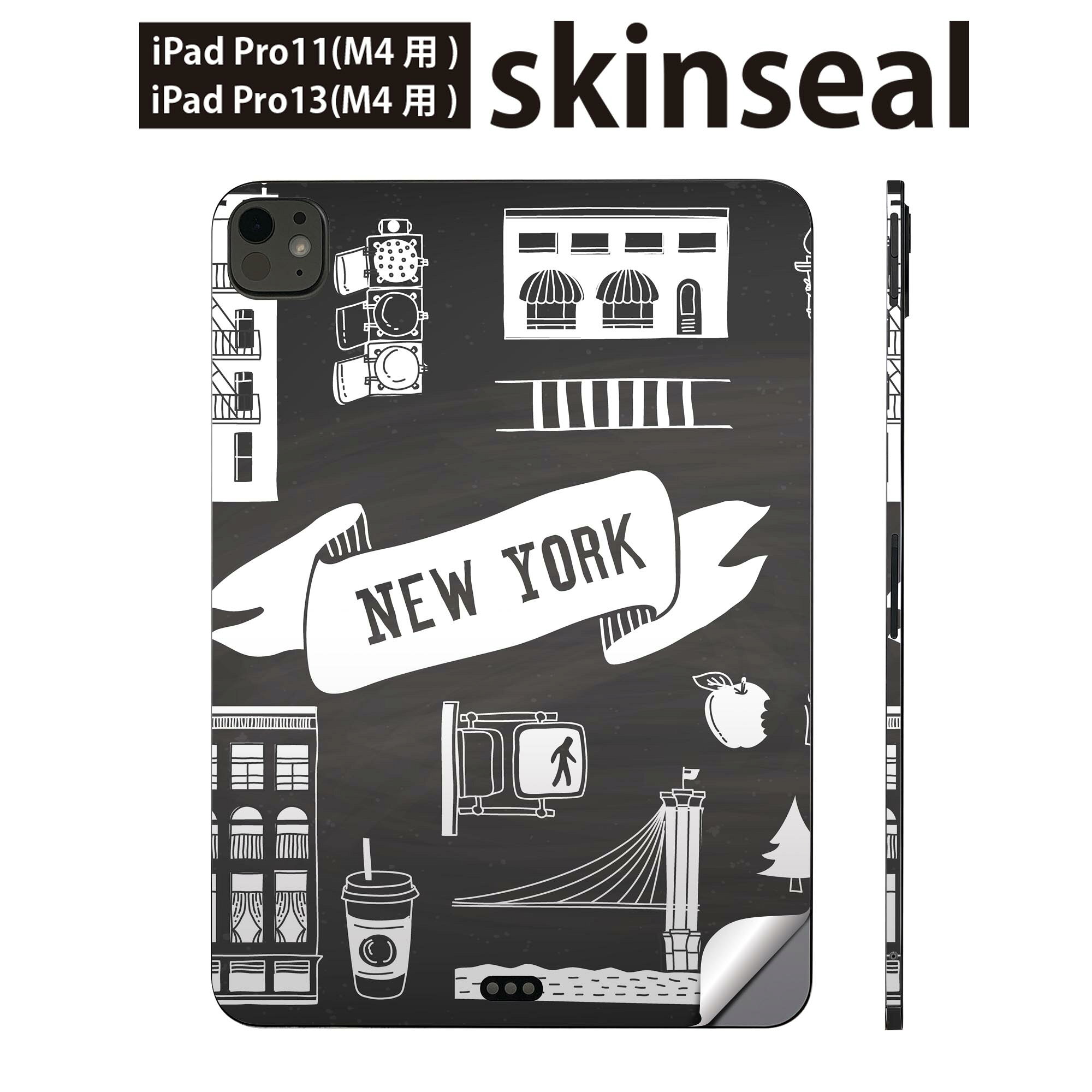 商品特徴・貼るだけでかんたん着せ替え、iPadpro11・13専用デザインスキンシール・高精細プリントで写真と遜色のない仕上がり！半光沢シートでしっとりツヤのある表現力・ちょっとしたすり傷からMacBook本体を保護・接着部はエアフリー素材で気泡の心配も軽減・再剥離素材なので貼り付け時の調整も安心注意事項画像はサンプルですので、ご覧の環境によっては多少色味に違いを感じる場合がございます。 イメージと違った、モニターと色味が異なるという理由での交換や返金はご対応出来かねます。スキンシールのみの販売で、MacBook本体は付属しません。MacBookは天面部・底面部・内側キーパッド手前部のセットです。内側部は機種により形状が異なりますので、商品ページ内のカットデータサンプルをご参照ください。初回貼付時の位置調整や貼り直しは可能ですが、しっかりと押し付けて接着させた後の再剥離、再利用は保証しておりません。また接着部に油分や汚れが付着しますと角の部分は剥がれやすくなりますので、貼付時はあまり触れないようにご注意ください。無地のセミグロスシートにデザインをプリントした商品で、デコなどの加工はございません。 凹凸や光沢があるように見えたり布地や金属を素材にしたように見える商品もありますが、デザインの図版によるものです。印刷時に微妙な画像のズレが生じる場合がございます。ご注文後に1点1点制作する受注生産品の為、不良品以外のご返品や交換は固くお断りします。 発送について完全受注生産のハンドメイド商品となりますので、既製品と比べて発送までお時間を頂いています。 基本的に決済確認後、最大で10営業日での発送となります。繁忙期や休業日明けの場合はさらに時間がかかる場合があります。 その際には別途メールにてご連絡致します。メール便の場合、発送日から到着までに2?4日ほどかかる場合が多く、紛失などの保障もご対応できかねます。あらかじめご了承下さい。
