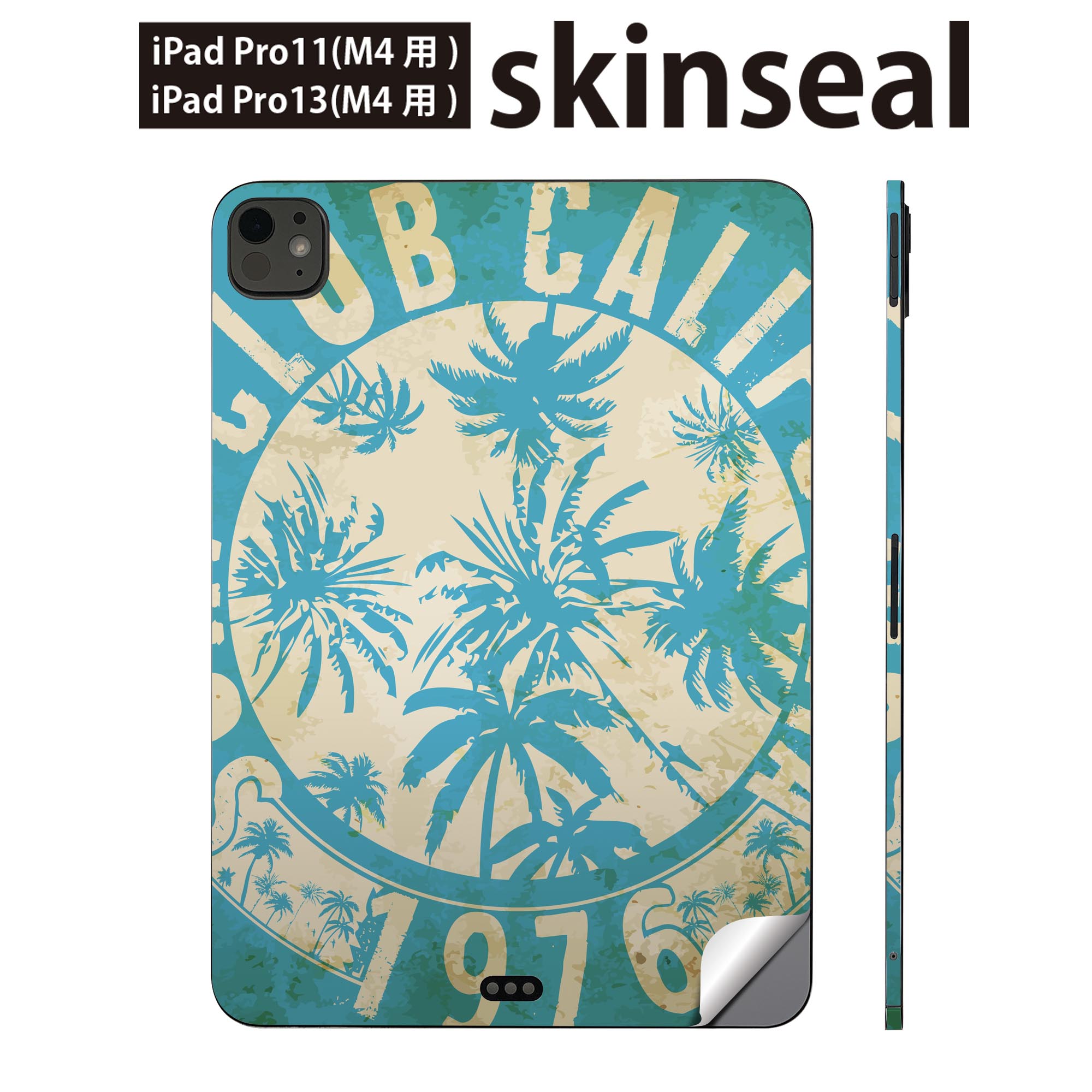 商品特徴・貼るだけでかんたん着せ替え、iPadpro11・13専用デザインスキンシール・高精細プリントで写真と遜色のない仕上がり！半光沢シートでしっとりツヤのある表現力・ちょっとしたすり傷からMacBook本体を保護・接着部はエアフリー素材...