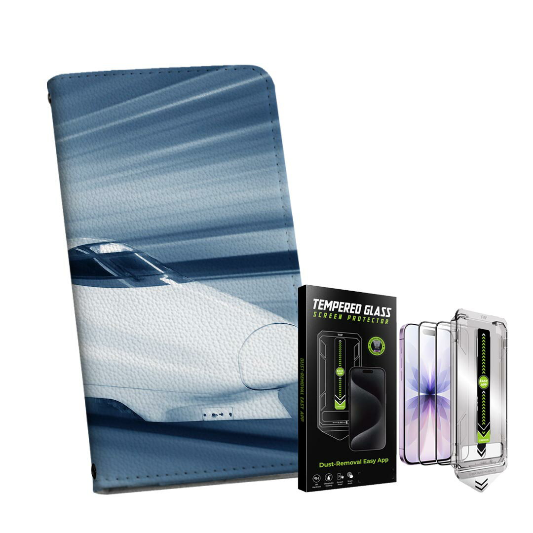 商品特徴・シームレスな全面デザイン（内側は落ち着いたオフホワイト）・外側は高品質の人工革を使用・内側にはスマホを装着するケースが付属・機種専用のカメラホール仕様でケースを装着したままの撮影が可能・ワンセグや動画の視聴に便利な横置きスタンド機...