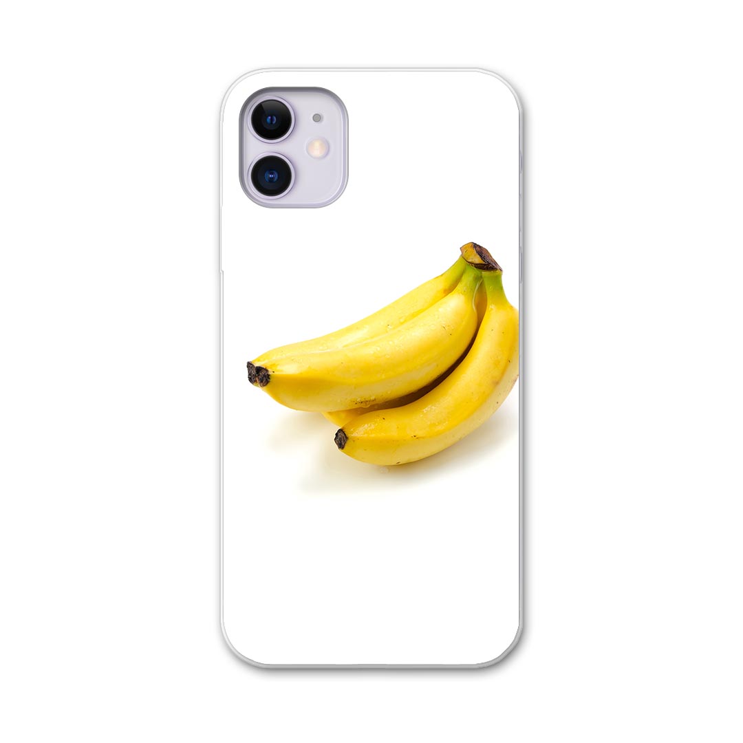 iPhone11 6.1インチ 専用 ソフトケース docomo ドコモ ソフトケース スマホカバー スマホケース ケース カバー tpu 001182 写真・風景 バナナ　フルーツ　果物