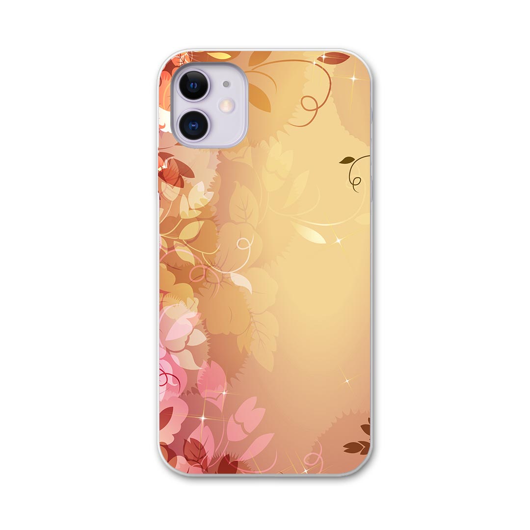 iPhone11 pro max 6.5 インチ 専用 ソフトケース ソフトケース スマホカバー スマホケース ケース カバー tpu 001916 フラワー 花　フラワー　ピンク