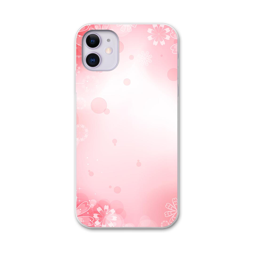 iPhone11 pro 5.8 インチ 専用 ソフトケース docomo ドコモ ソフトケース スマホカバー スマホケース ケース カバー tpu 001997 フラワー 花　フラワー　ピンク