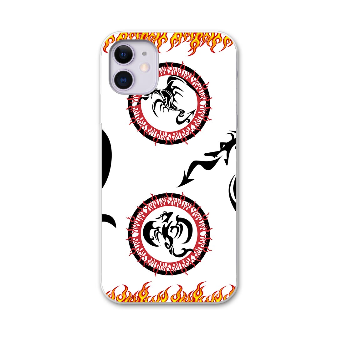 iPhone11 pro 5.8 インチ 専用 ソフトケース docomo ドコモ ソフトケース スマホカバー スマホケース ケース カバー tpu 004700 アニマル 龍　ドラゴン　イラスト