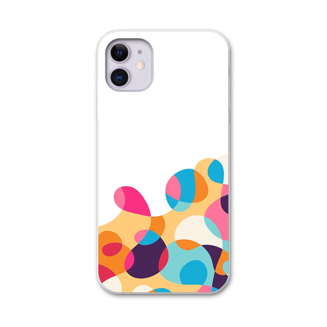 iPhone11 pro 5.8 インチ 専用 ソフトケース docomo ドコモ ソフトケース スマホカバー スマホケース ケース カバー tpu 007933 ユニーク カラフル　模様　ピンク