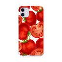 楽天スマコレiPhone11 pro 5.8 インチ 専用 ソフトケース docomo ドコモ ソフトケース スマホカバー スマホケース ケース カバー tpu 008422 ユニーク 野菜　トマト　赤　レッド　模様