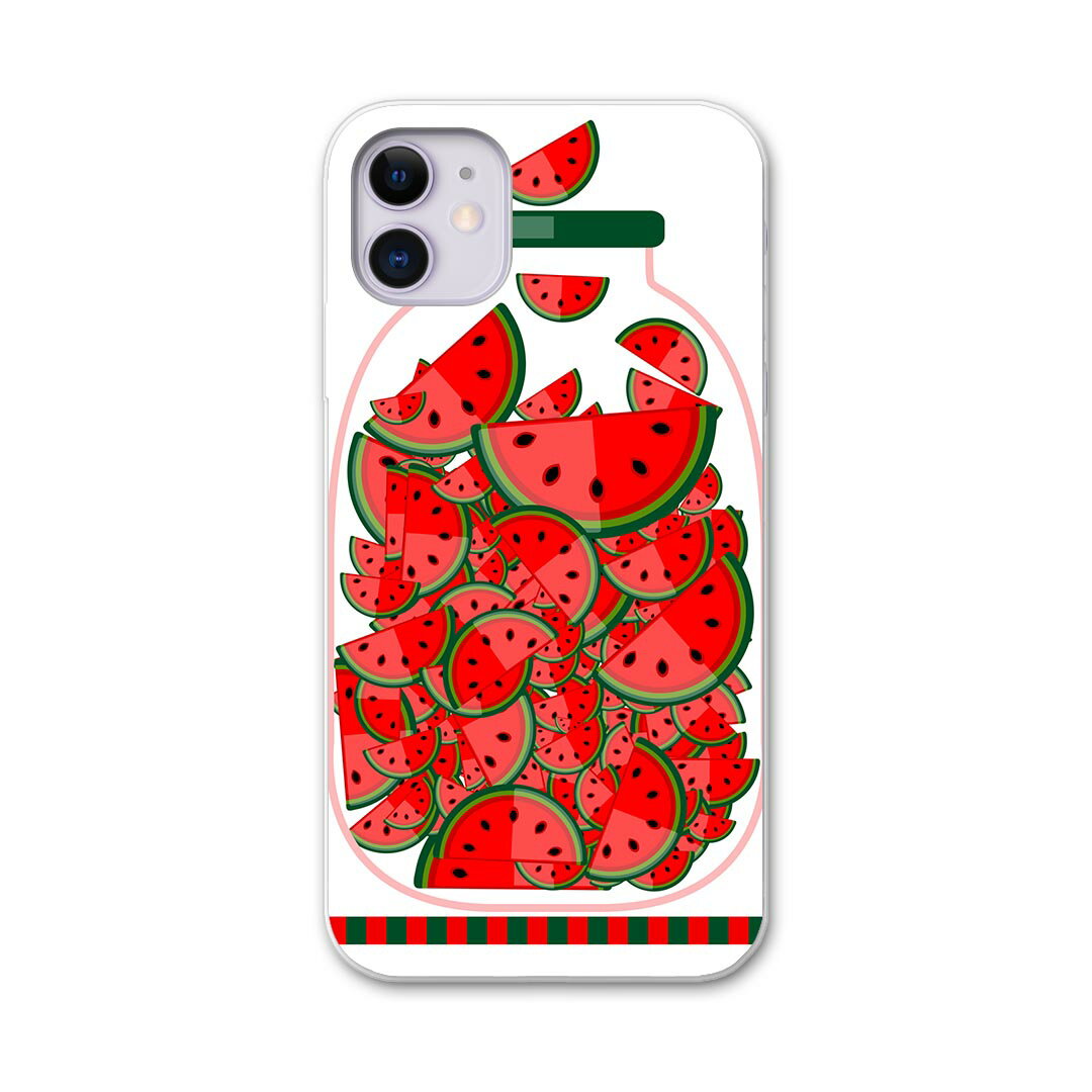iPhone11 pro max 6.5 インチ 専用 ソフトケース ソフトケース スマホカバー スマホケース ケース カバー tpu 009177 果物　赤　スイカ