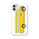 iPhone11 6.1インチ 専用 ソフトケース docomo ドコモ ソフトケース スマホカバー スマホケース ケース カバー tpu 010325 乗り物　車　黄色