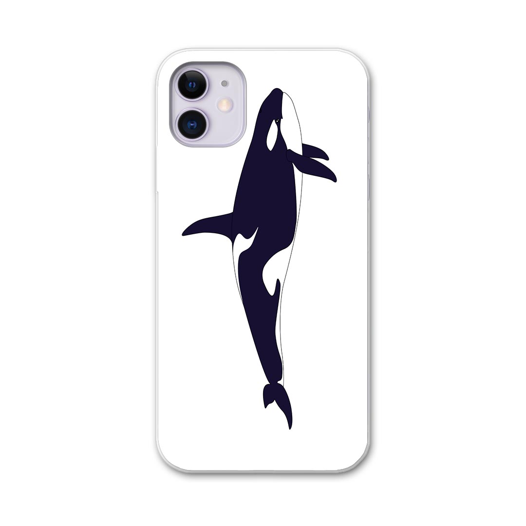 iPhone11 6.1インチ 専用 ソフトケース docomo ドコモ ソフトケース スマホカバー スマホケース ケース カバー tpu 011424 海　生き物　イルカ