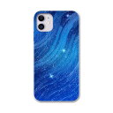 iPhone11 6.1インチ 専用 ソフトケース docomo ドコモ ソフトケース スマホカバー スマホケース ケース カバー tpu 014869 星　夜空　青