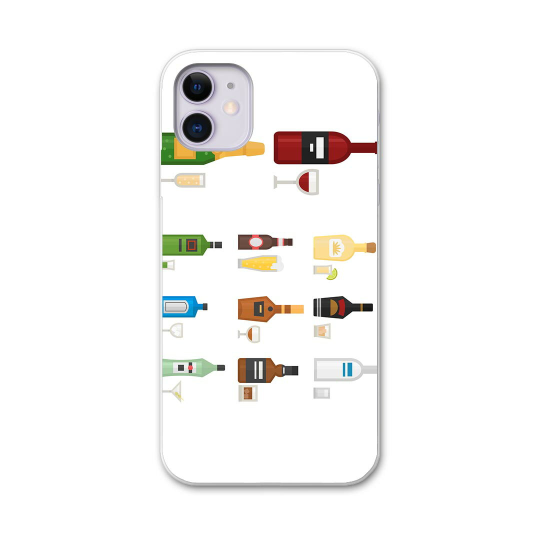 iPhone11 pro max 6.5 インチ 専用 ソフトケース ソフトケース スマホカバー スマホケース ケース カバー tpu 015703 瓶 お酒 ワイン 飲み物