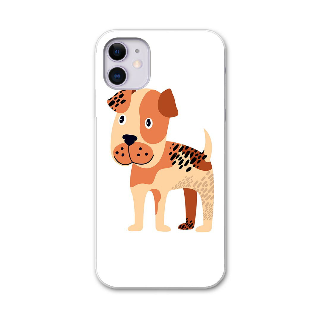 iPhone11 6.1インチ 専用 ソフトケース docomo ドコモ ソフトケース スマホカバー スマホケース ケース カバー tpu 016225 犬　動物