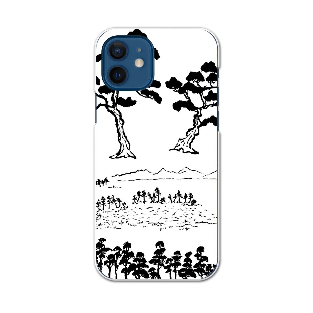 iPhone12 6.1インチ 専用 各キャリア iPhone 12 / iPhone12 Pro 共通対応 ドコモスマホ カバー ケース スマホケース スマホカバー PC ハードケース 013227 木　和　絵