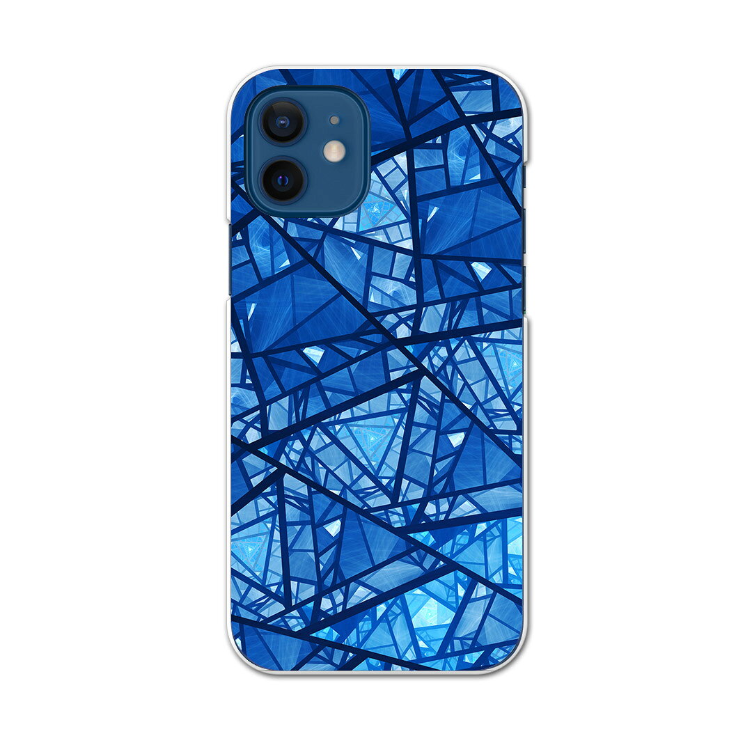 iPhone12 6.1インチ 専用 各キャリア iPhone 12 / iPhone12 Pro 共通対応 ドコモスマホ カバー ケース スマホケース スマホカバー PC ハードケース 014067 ガラス　模様　ユニーク